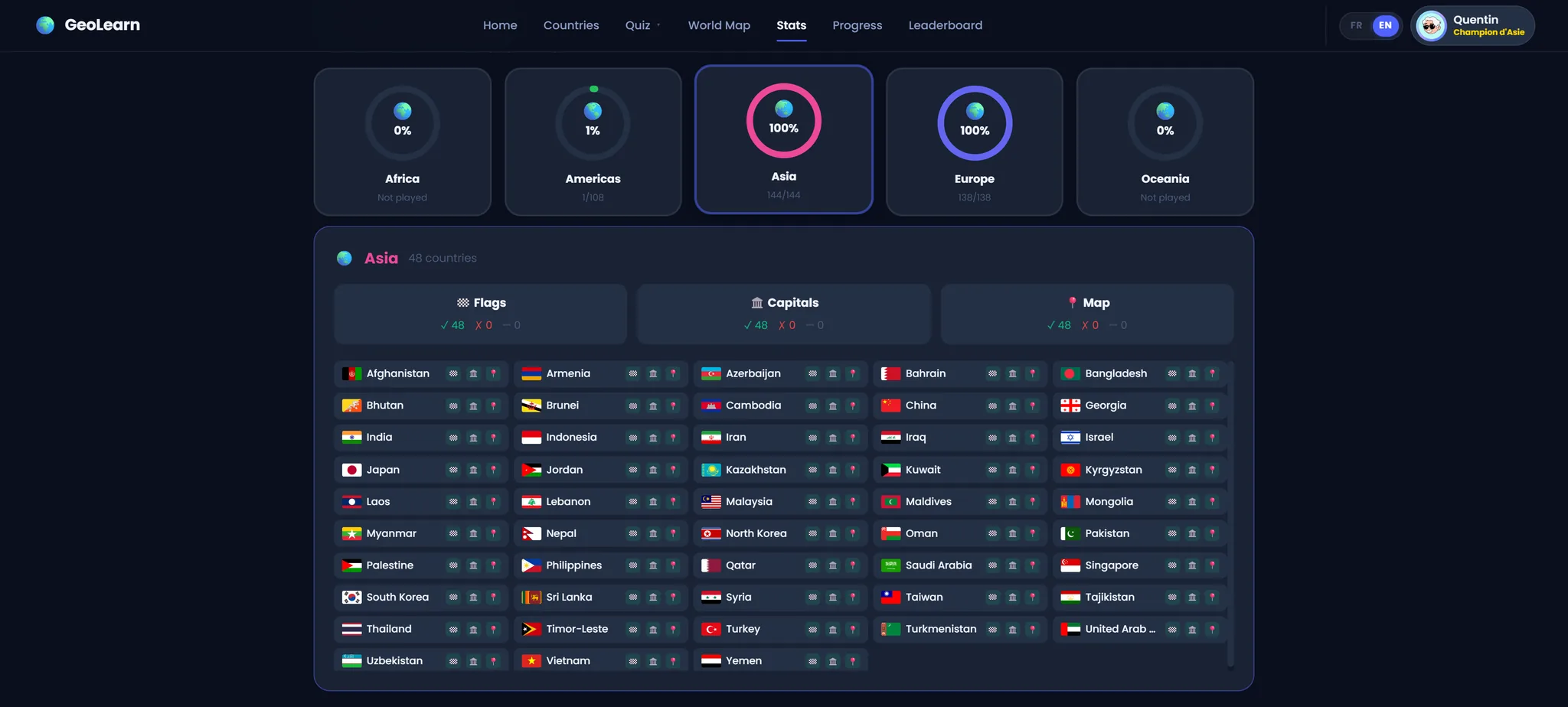 GeoLearn — capture 6 sur 10